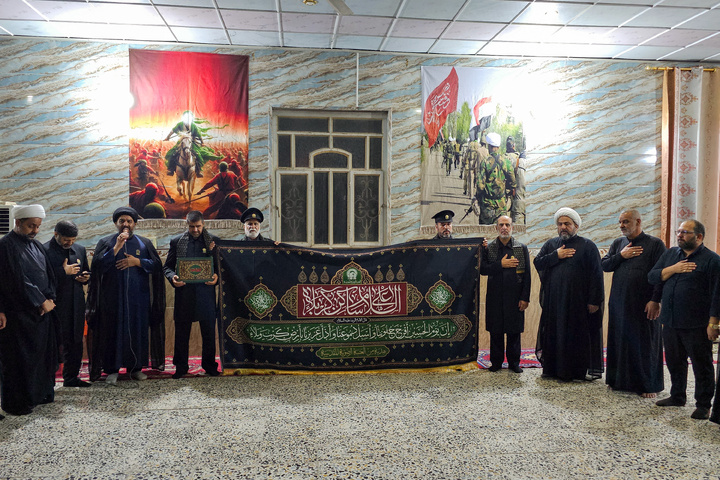 Imam Reza shrine servants present along Arbaeen pilgrimage route