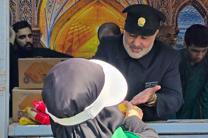موکب الإمام الرضا(ع) في النجف الأشرف