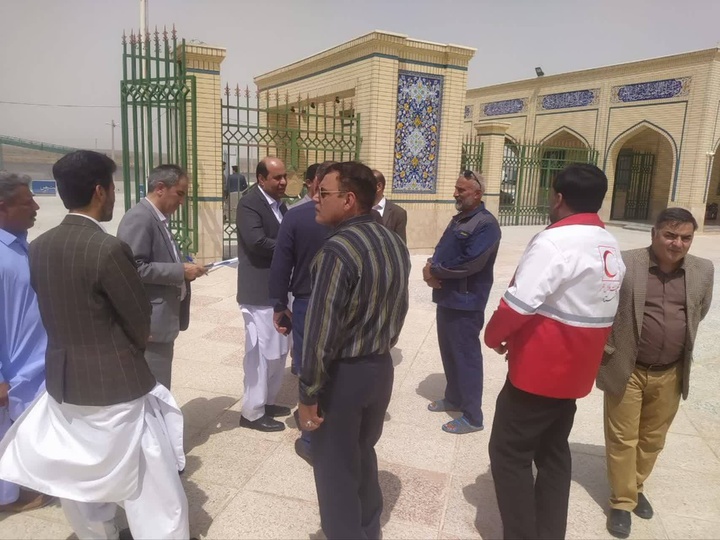 ميرجاوه؛ بوابة استضافة زوار الأربعين تحت راية الإمام الرضا (ع) ميرجاوه؛ بوابة استضافة زوار الأربعين تحت راية الإمام الرضا (ع)