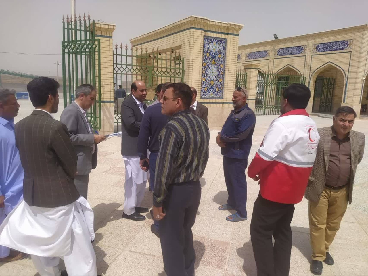 ميرجاوه؛ بوابة استضافة زوار الأربعين تحت راية الإمام الرضا (ع)