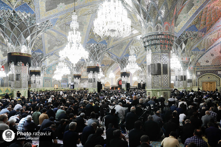 Arbaeen Mourning Ceremony Held at Imam Reza Shrine 