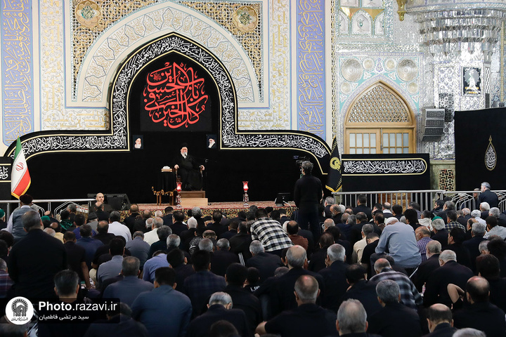 Arbaeen Mourning Ceremony Held at Imam Reza Shrine 