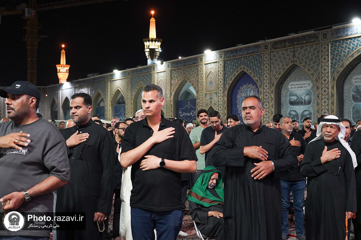 مراسم عزاء الأربعين الحسيني الخاصة بالزائرین العرب