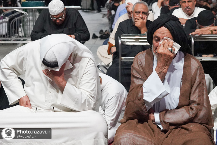 مراسم عزاء الأربعين الحسيني الخاصة بالزائرین العرب