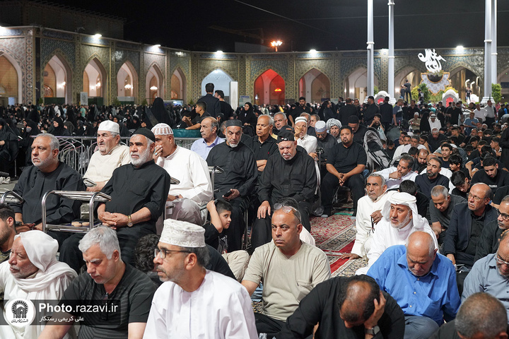 مراسم عزاء الأربعين الحسيني الخاصة بالزائرین العرب