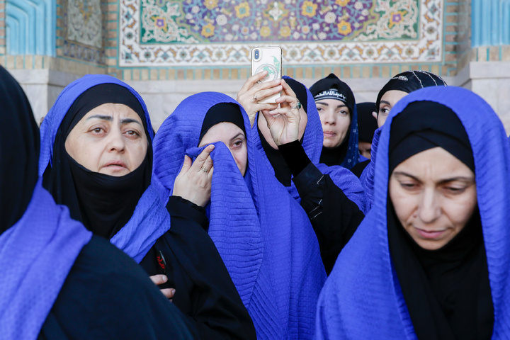 Kazakh pilgrims visit Imam Reza Shrine 