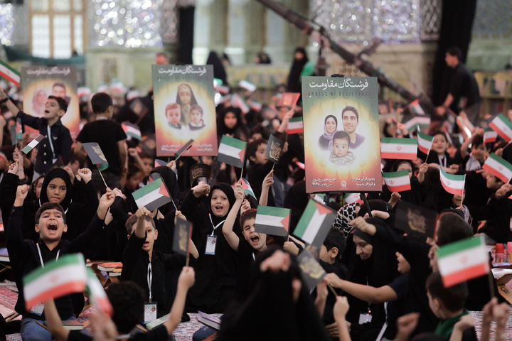 ‘Angels of Resistance’ program held at Imam Reza shrine 