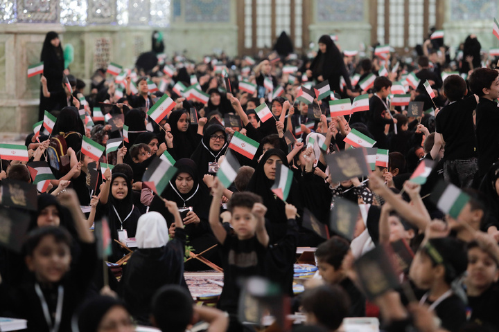 ‘Angels of Resistance’ program held at Imam Reza shrine 