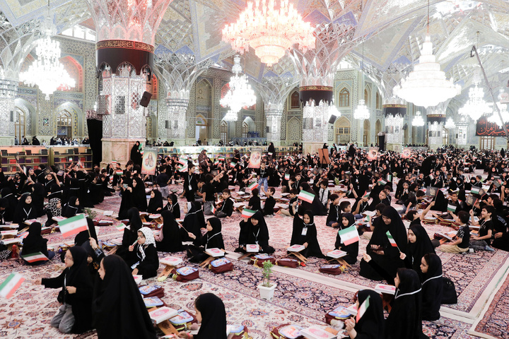 ‘Angels of Resistance’ program held at Imam Reza shrine 