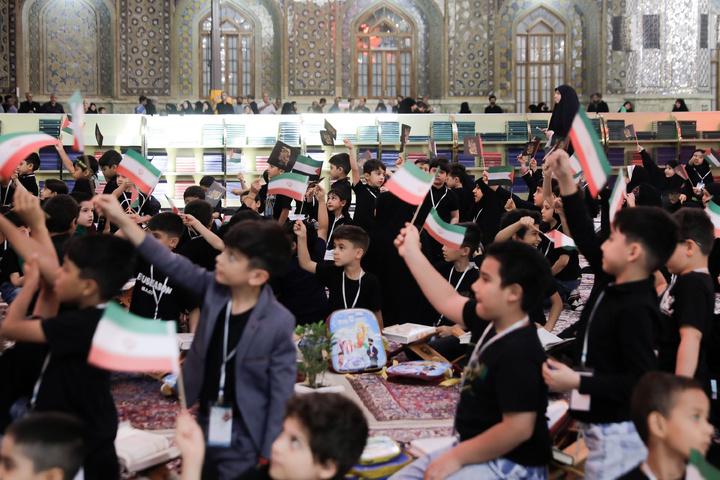 ‘Angels of Resistance’ program held at Imam Reza shrine 
