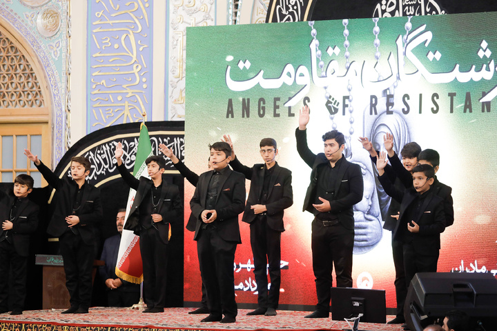 ‘Angels of Resistance’ program held at Imam Reza shrine 