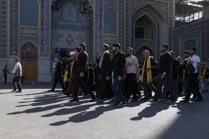 Turkish pilgrims visit Imam Reza shrine