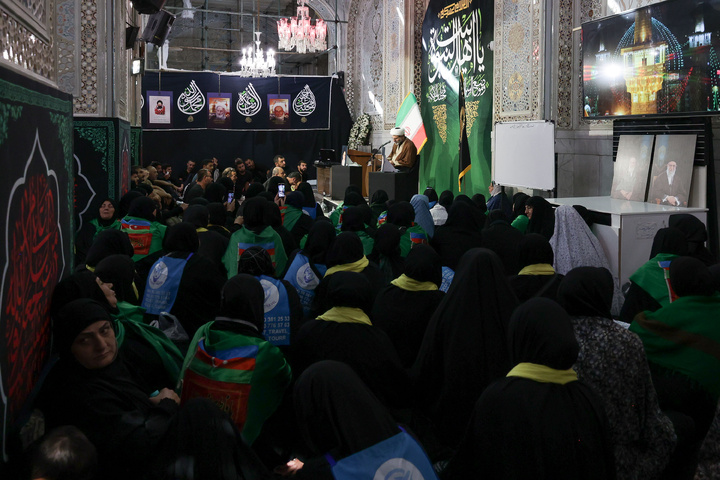 Turkish pilgrims visit Imam Reza shrine