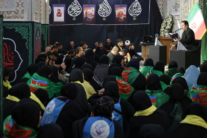 Turkish pilgrims visit Imam Reza shrine