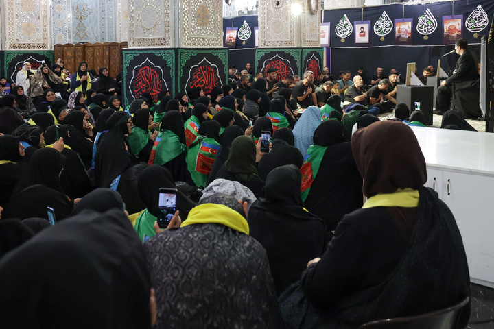 Turkish pilgrims visit Imam Reza shrine