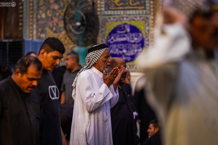 عزاداری شهادت رسول الله و امام مجتبی(ع) در حرم مطهر علوی