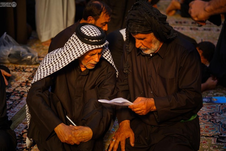 عزاداری شهادت رسول الله و امام مجتبی(ع) در حرم مطهر علوی