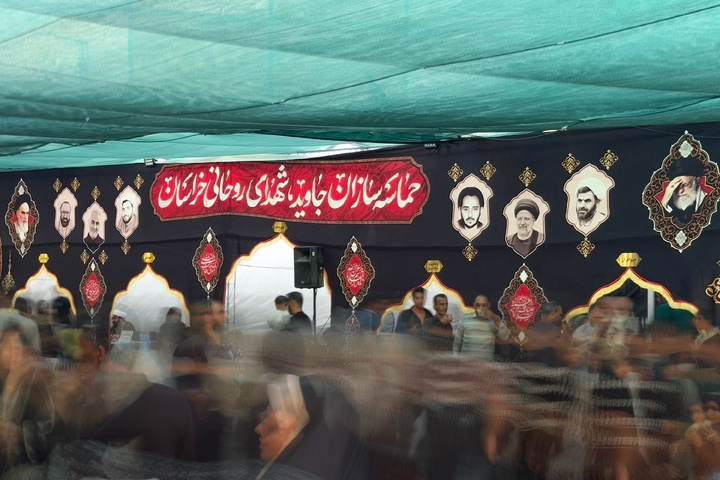 Service Mukibs set up around Imam Reza Shrine for Safar pilgrims