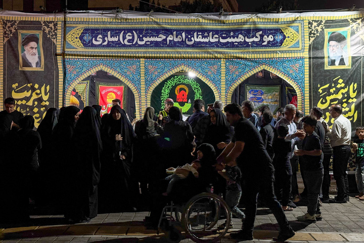 Service Mukibs set up around Imam Reza Shrine for Safar pilgrims