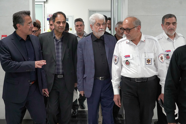 Top health officials visit Dar al-Shafa at Imam Reza Shrine