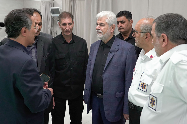 Top health officials visit Dar al-Shafa at Imam Reza Shrine