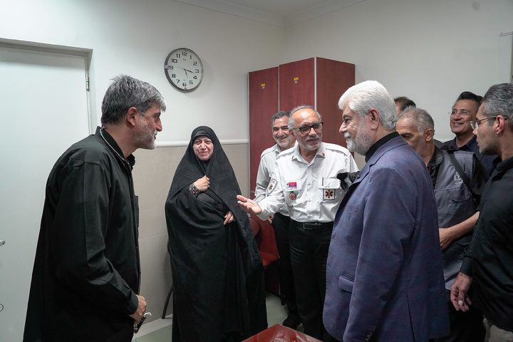 Top health officials visit Dar al-Shafa at Imam Reza Shrine