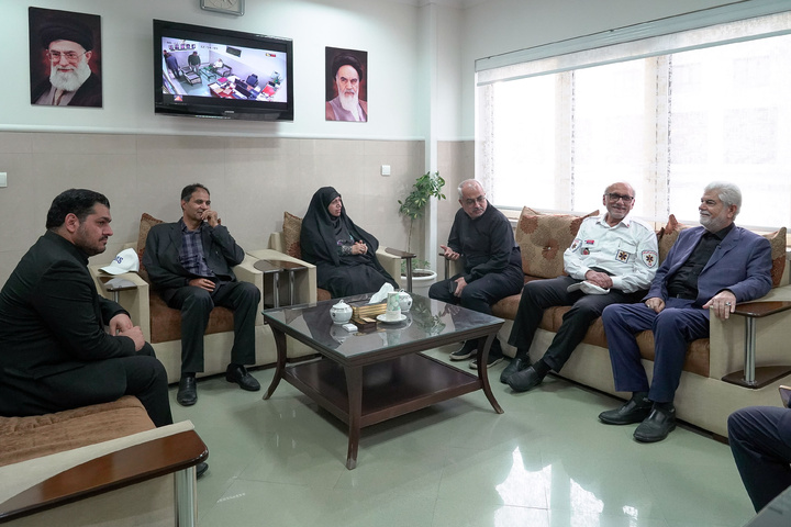 Top health officials visit Dar al-Shafa at Imam Reza Shrine