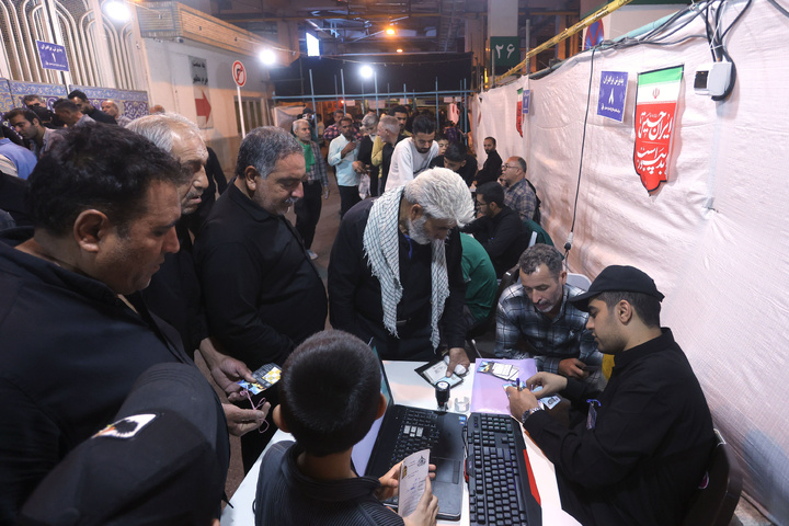 Imam Reza Mukib offers lodging, care, and meals to pilgrims in shrine’s parking area
