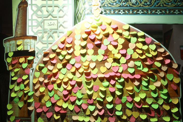 Imam Reza Mukib offers lodging, care, and meals to pilgrims in shrine’s parking area