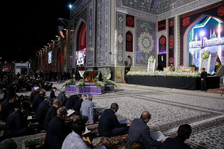 پیغمبر گرامی اسلام(ص) کے سوگ میں عظیم اجتماع