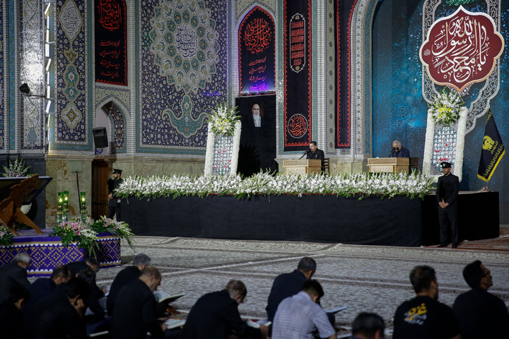پیغمبر گرامی اسلام(ص) کے سوگ میں عظیم اجتماع