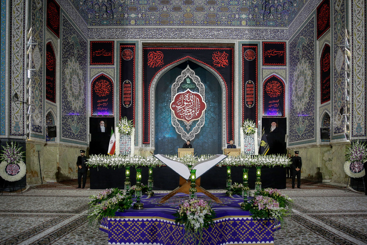 پیغمبر گرامی اسلام(ص) کے سوگ میں عظیم اجتماع