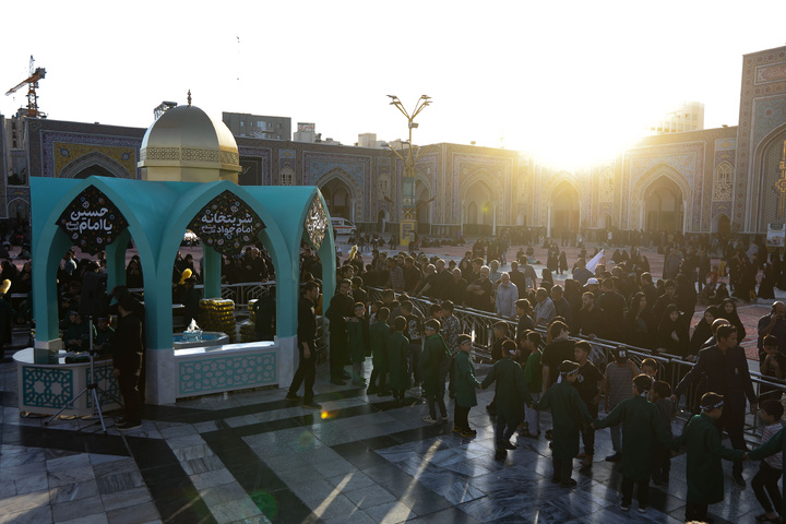 امام جواد(ع) کے مبارک نام پر شربت پلانے کی سبیل