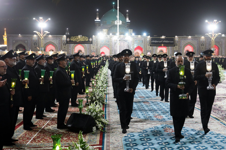 Khotbeh-Khani ceremony held at shrine on eve of Imam Reza’s martyrdom
