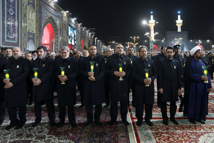 Khotbeh-Khani ceremony held at shrine on eve of Imam Reza’s martyrdom