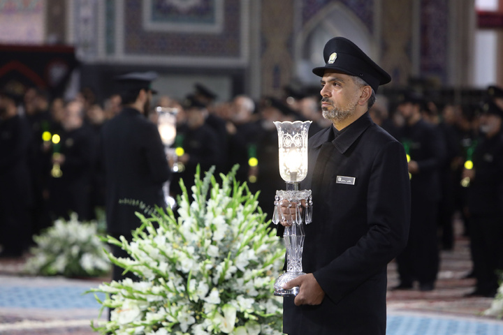 Khotbeh-Khani ceremony held at shrine on eve of Imam Reza’s martyrdom