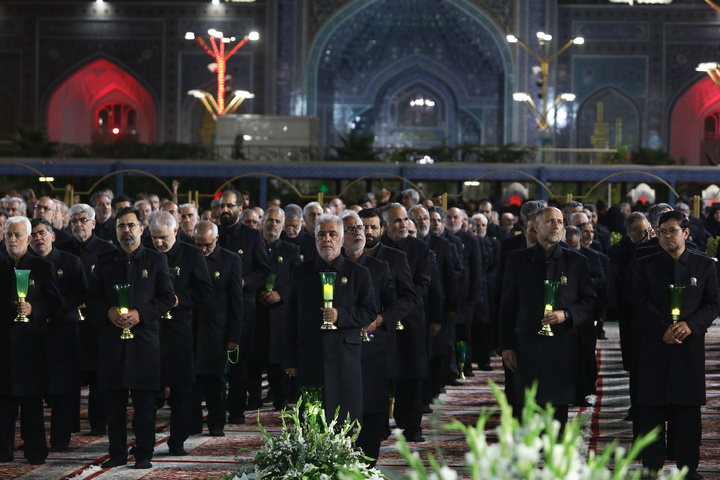 Khotbeh-Khani ceremony held at shrine on eve of Imam Reza’s martyrdom