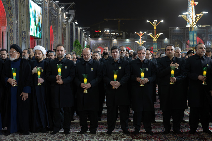 Khotbeh-Khani ceremony held at shrine on eve of Imam Reza’s martyrdom
