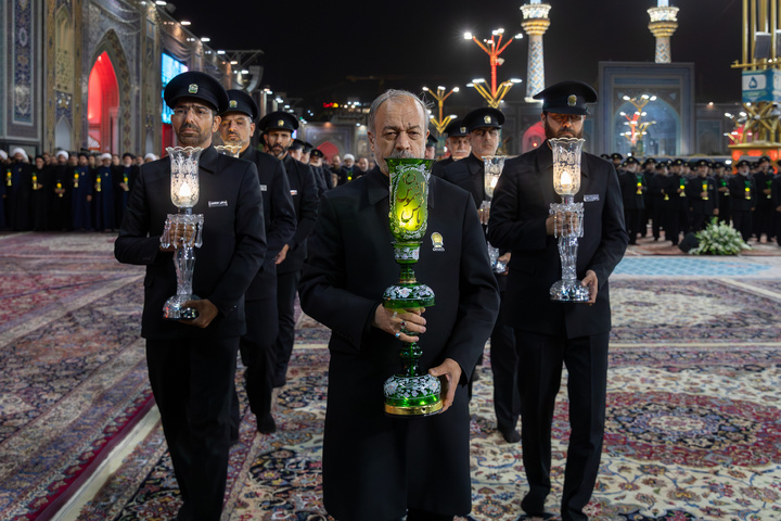 Khotbeh-Khani ceremony held at shrine on eve of Imam Reza’s martyrdom