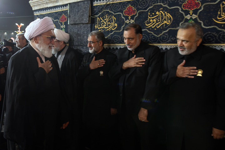 خطبه خوانی شب شهادت امام رضا علیه السلام