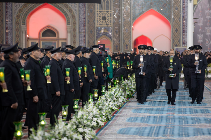 خطبه خوانی شب شهادت امام رضا علیه السلام