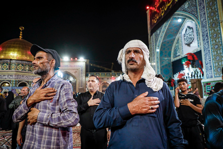 Traditional mourning rituals of Iran’s ethnic groups held at shrine's Hussainiya