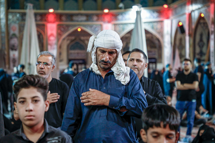 Traditional mourning rituals of Iran’s ethnic groups held at shrine's Hussainiya