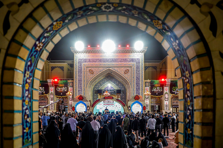 Traditional mourning rituals of Iran’s ethnic groups held at shrine's Hussainiya