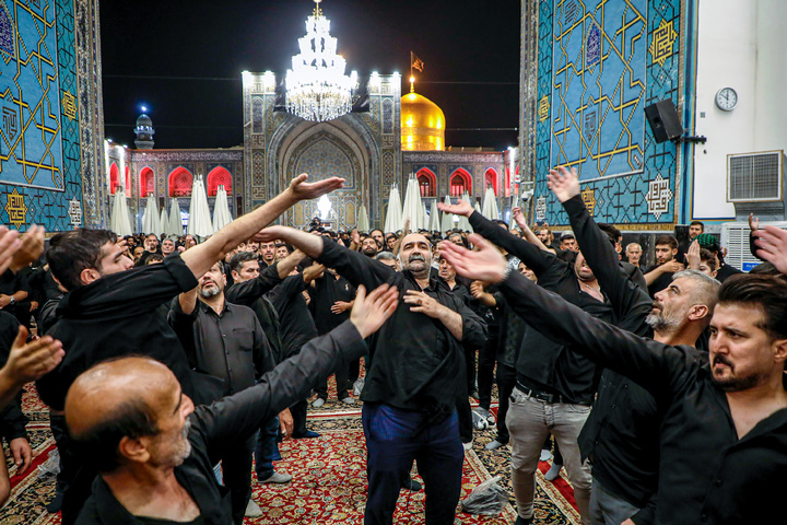 Traditional mourning rituals of Iran’s ethnic groups held at shrine's Hussainiya