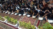 إقامة محفل قرآني خاص بالزائرین العرب في لیلة استشهاد الإمام الرضا (ع)