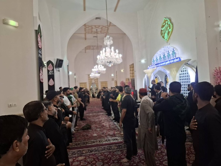 
امام رضا(ع) کی شہادت کے موقع پر اردو زبان زائرین کی جانب سے مجلس و ماتم کا انعقاد
