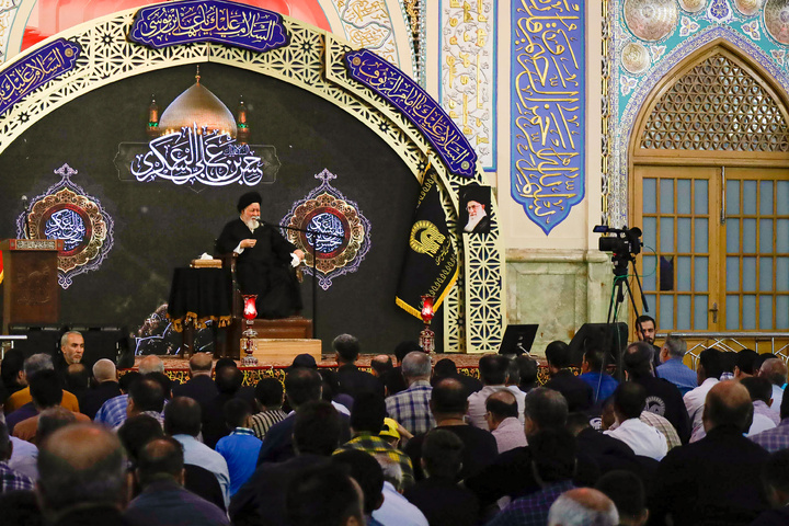 Shrine commemorates martyrdom anniv. of Imam Hassan Askari (AS)