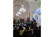 حضرت امام حسن عسکری(ع) کی شہادت کے موقع پراردو زبان زائرین کے لئے مجلس عزاء کا انعقاد