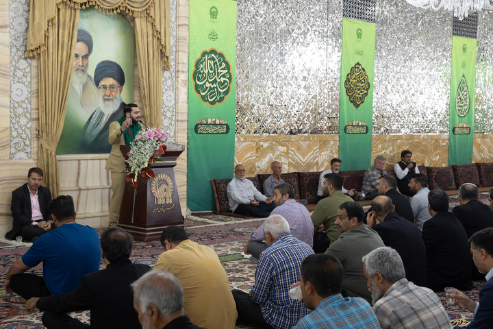 احتفالية المولد النبوي في الحرم الرضوي الشريف